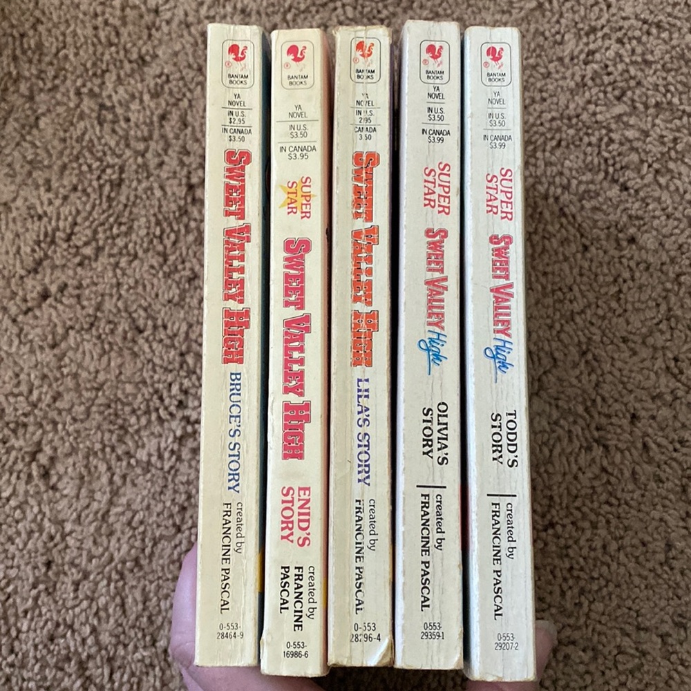 Sweet Valley High Super Star set